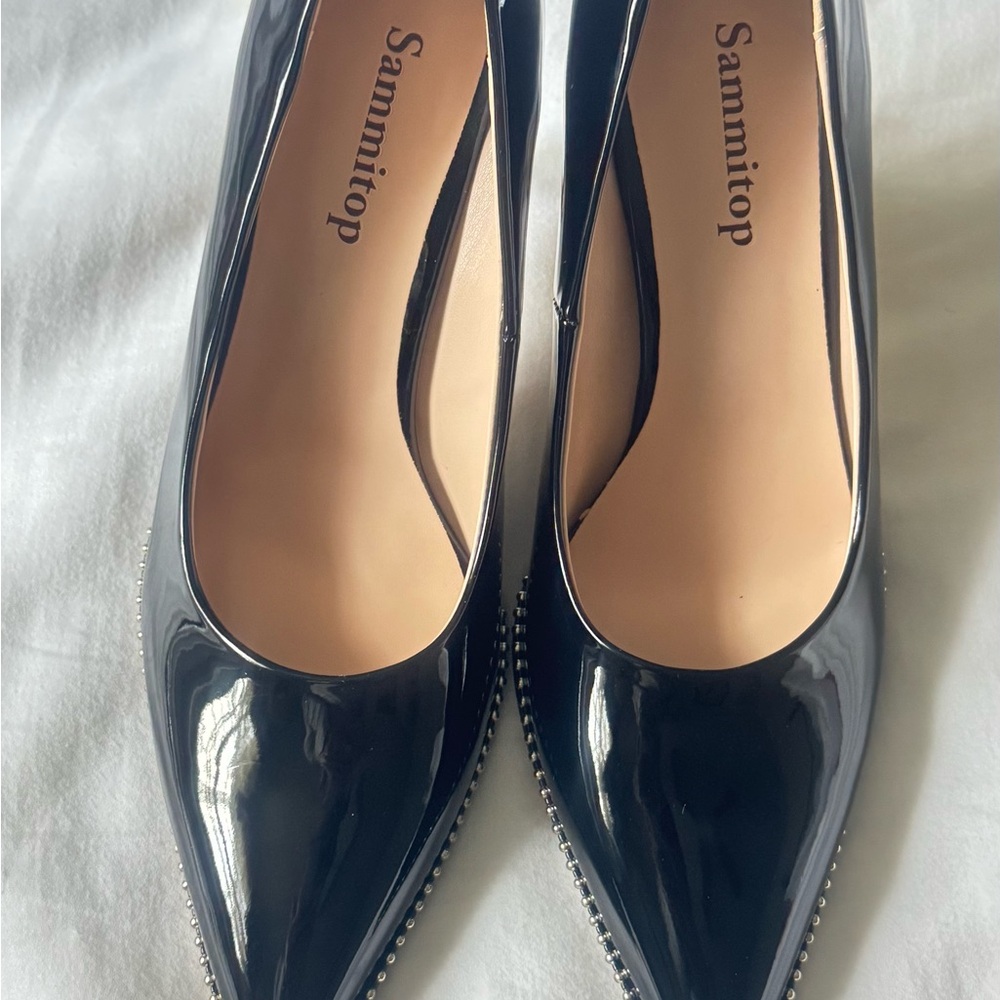 Sammitop Elegant Black Heels
